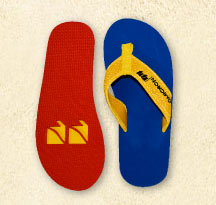 Badeschuhe mit Netz-Riemchen
