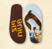 Badeschuhe mit Netz-Riemchen